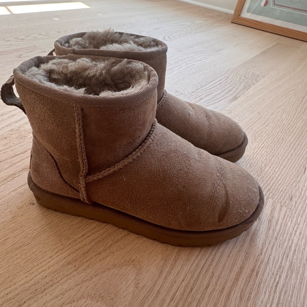 UGG Tan Shearling Boots
